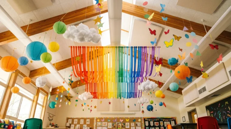 Easy Ceiling Hanging Classroom Decor Ideas to Make Classrooms Feel Magical