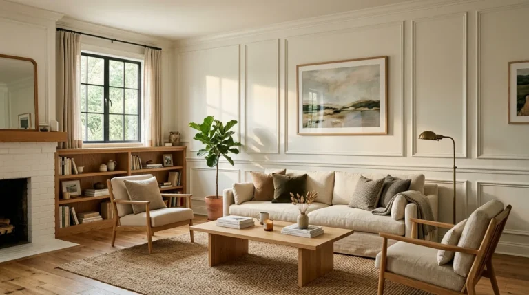 13 Wall Moulding Ideas For Living Room