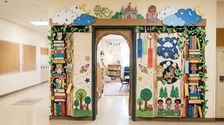 Book Theme Classroom Door Decorations That Make Reading Feel Magical
