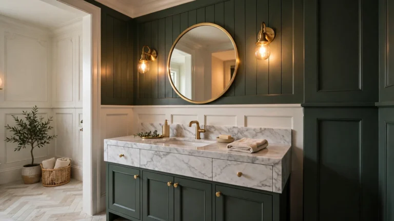 Toilet Gold Interior Design: 18 Ways to Add Luxe Metallic Touches