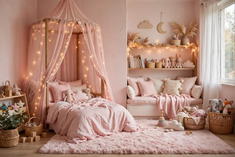 Pink Toddler Bedroom Ideas for the Big Girl Stage