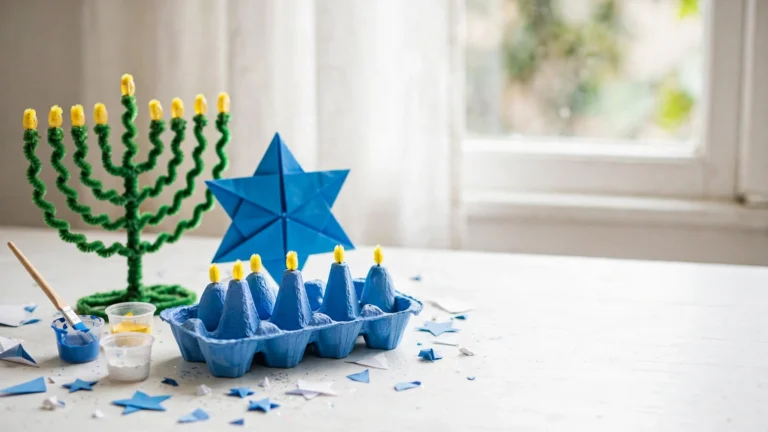 16 Easy Hanukkah Crafts for Kids (Simple Ideas for Ages 5 to 10)