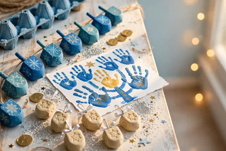 Hanukkah Crafts for Kids: 15 Easy Dreidel and Holiday Ideas