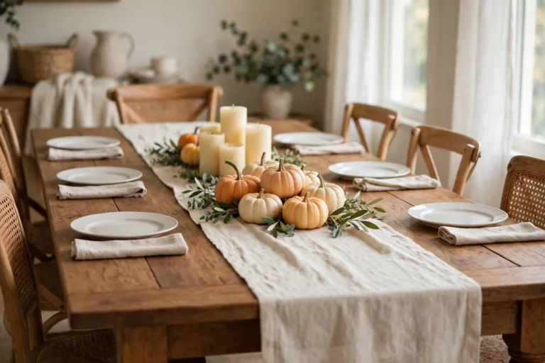 14 Simple and Easy Thanksgiving Tablescapes Ideas