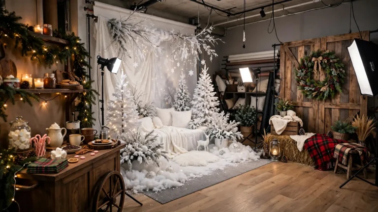 Christmas Mini Session Ideas for Indoor Photoshoots