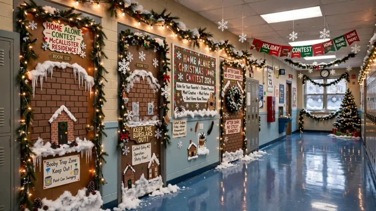 Christmas Movie Door Decorating Contest Home Alone: 15 Fun Ideas to Win