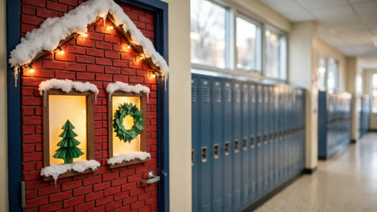 16 Fun Christmas Door Decorating Contest Ideas for School (Home Alone Theme and More)