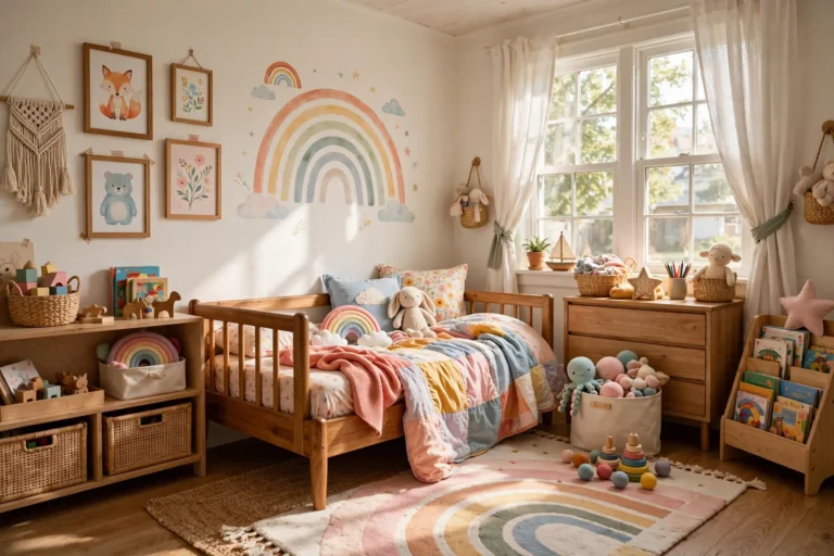 13 Colorful Toddler Girl Bedroom Ideas