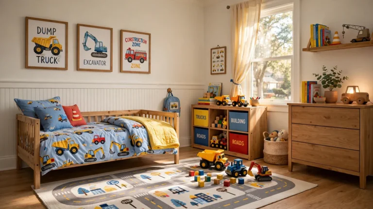 23 Cool Truck Bedroom Ideas Your Toddler Boy Will Love